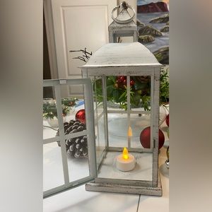 Candle Christmas lantern.